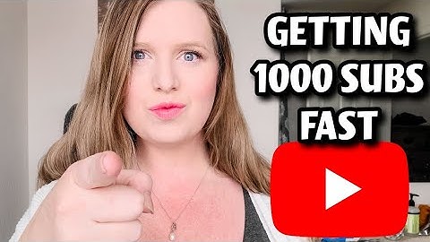 HOW TO GET YOUR FIRST 1000 SUBSCRIBERS ON YOUTUBE IN 2021