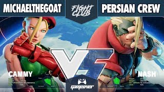 Fight Club #42: michaelthegoat (Cammy) vs Persian Crew (Nash) - Winners Round 1 | SFV screenshot 5