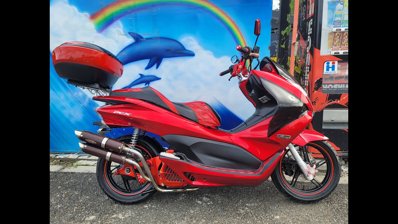 ホンダ PCX125 NC125D タイ仕様 初期型 ベリアル WGPラプターマフラー 