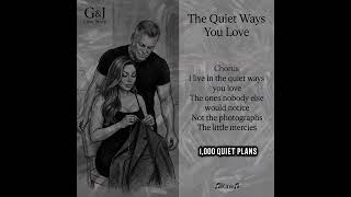 The Quiet Ways You Love Raw G J Love Story