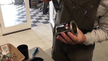 Devcon Flexane 80 Mixing Two Part Tundra Tire Coating.