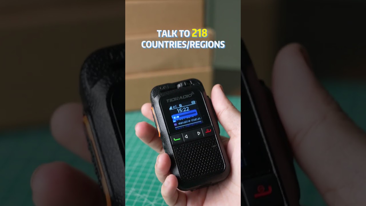 TD-G100 PoC radio: 6,000 km 4G coverage in the US for interstate calling — No license!