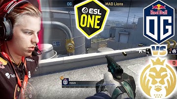 🇫🇮 OG Aleksib vs 🇩🇰 MAD LIONS NUKE POV HIGHLIGHTS - ESL One Cologne 2020 Europe
