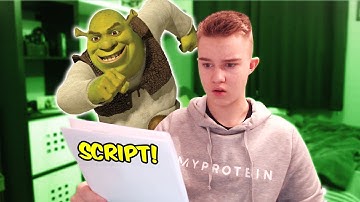 Reading The Entire Shrek movie Script But Everytime They Say "Ogre" I Repeat All the Previous Ogre