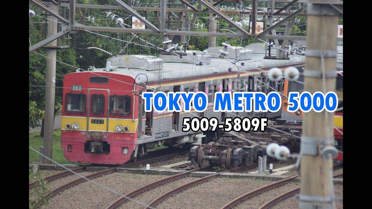 TERIMA KASIH! Tokyo Metro 5009-5809F | Langsir TM 5009-5809F - YouTube
