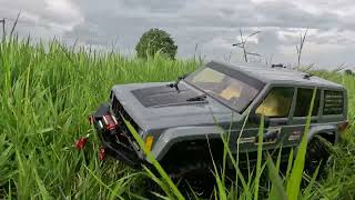 Jeep Cheerokee 1/10 at Rice Field Krong Battambang