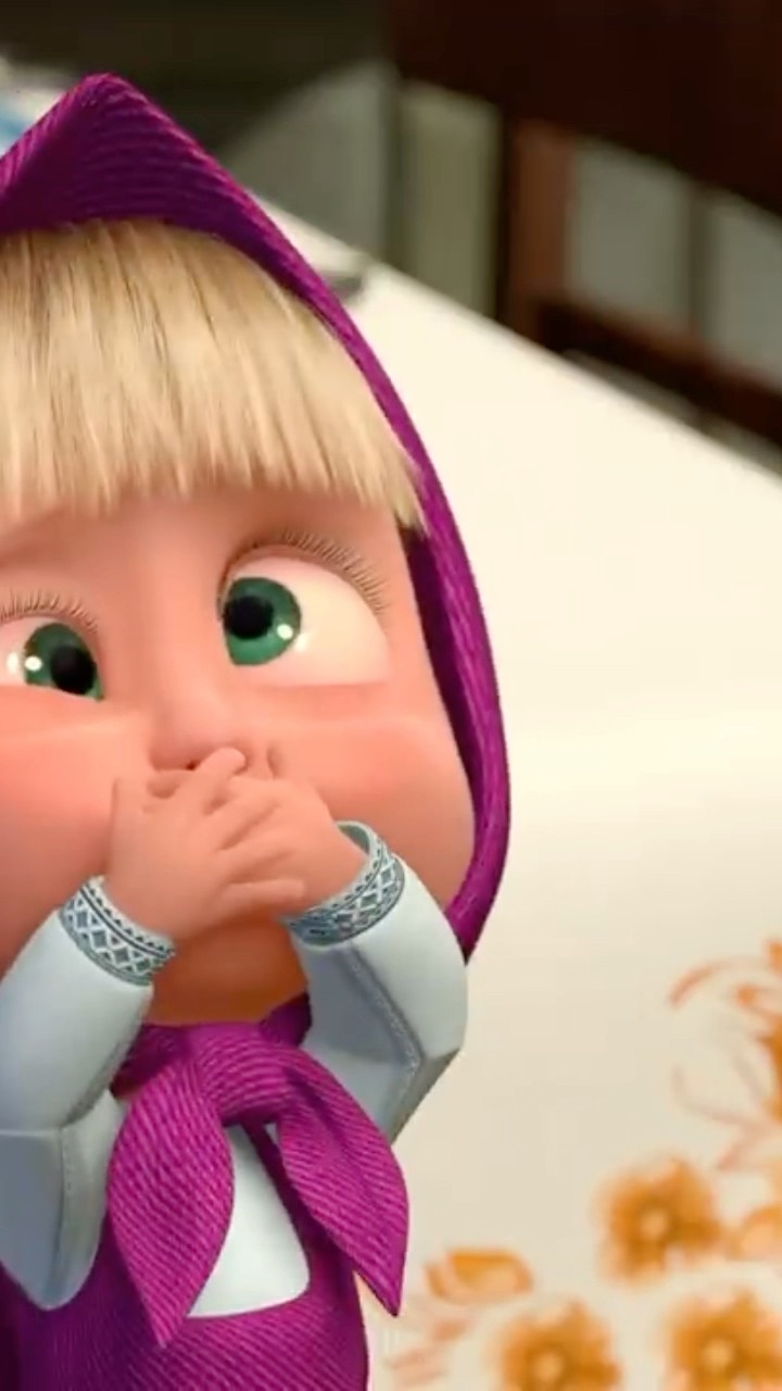 How to get rid of hiccups?Method 1?? #Holdyourbreath! #MashaAndTheBear #Shorts #cartoonforkids #kids