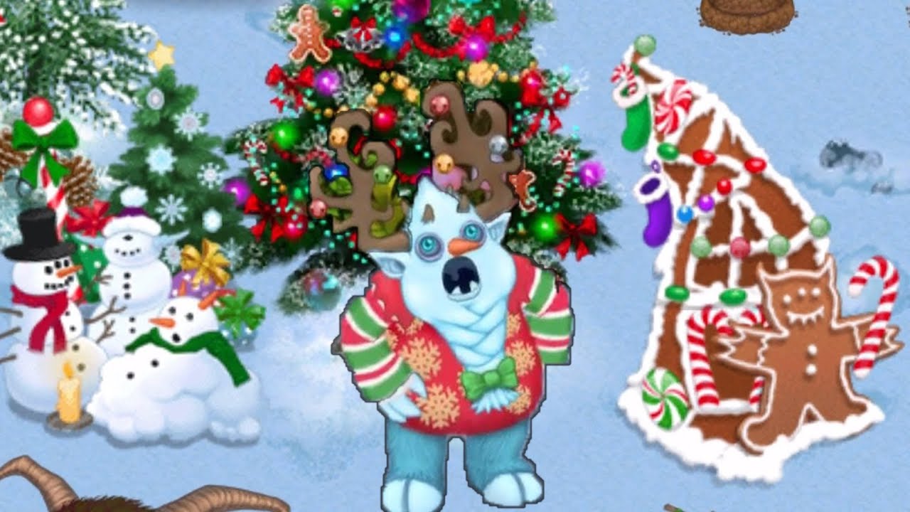 All Christmas Decorations/Epic Costumes 2018 My Singing Monsters