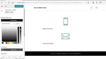 Editing or removing the DIVI footer
