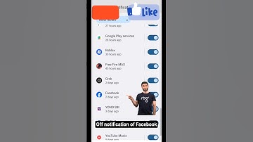 Facebook ki notification kaise band Karen//#facebook #androidmobile #androidsettings
