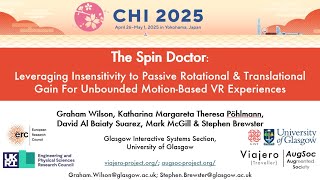 ACM CHI 25 "The Spin Doctor" Presentation