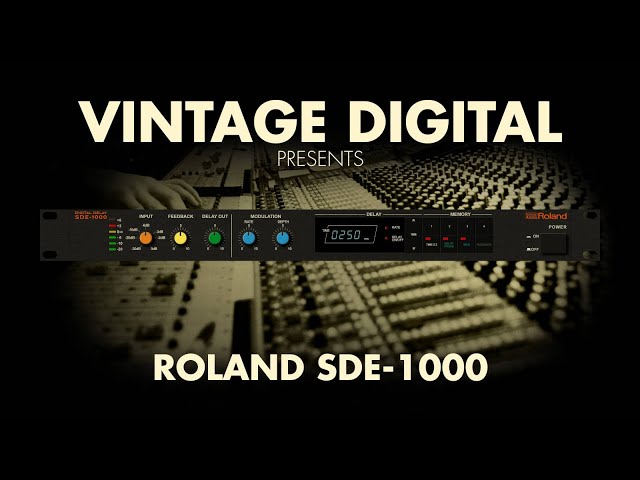 Roland SDE 1000