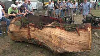 Holzbearbeitung mit Dampf und Diesel, Woodworking with Steam and Diesel