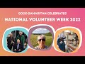 National volunteer week thank you