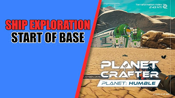 Exploring the Massive Wrecked Ship & Finding a New Base Location! | The Planet Crafter Ep05