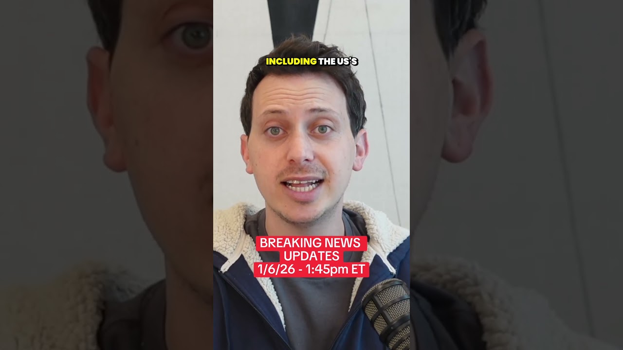 BREAKING NEWS UPDATES - 1/6/26 - 1:45pm ET
