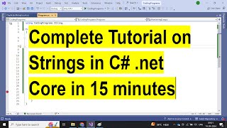 String in c# in 15mins:  Harnessing the Force of C#'s Immutable, Concatenative, and Dynamic Strings!