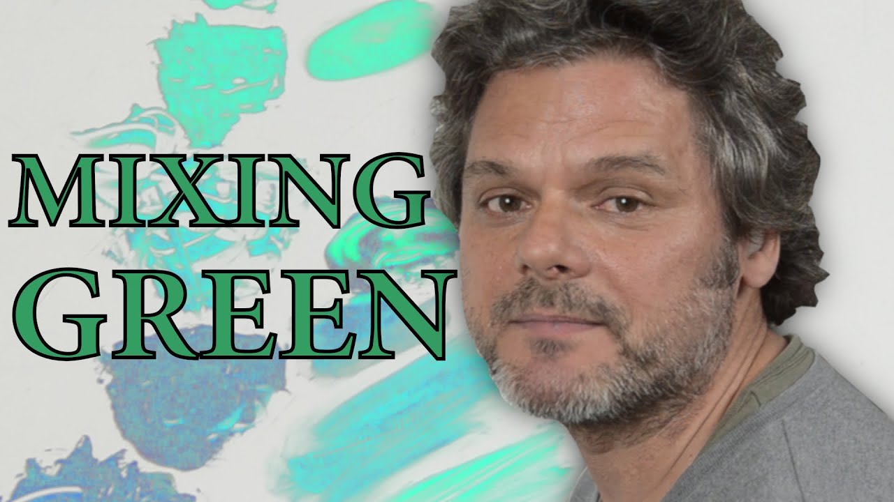 How To Mix Greens Part One Two Colour Mixing YouTube