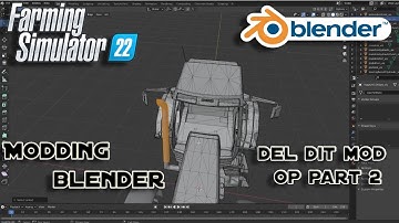 Farming Simulator 2022 Modding Blender Del Mod Op Part 2 Så du kan Lave Blank Rør