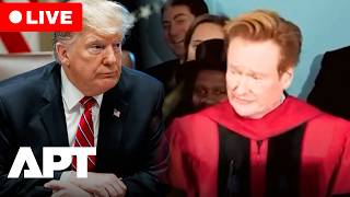 LIVE | “More Merit Than President’s Claims”: Conan O’Brien Jokes On Trump At Harvard Speech | APT