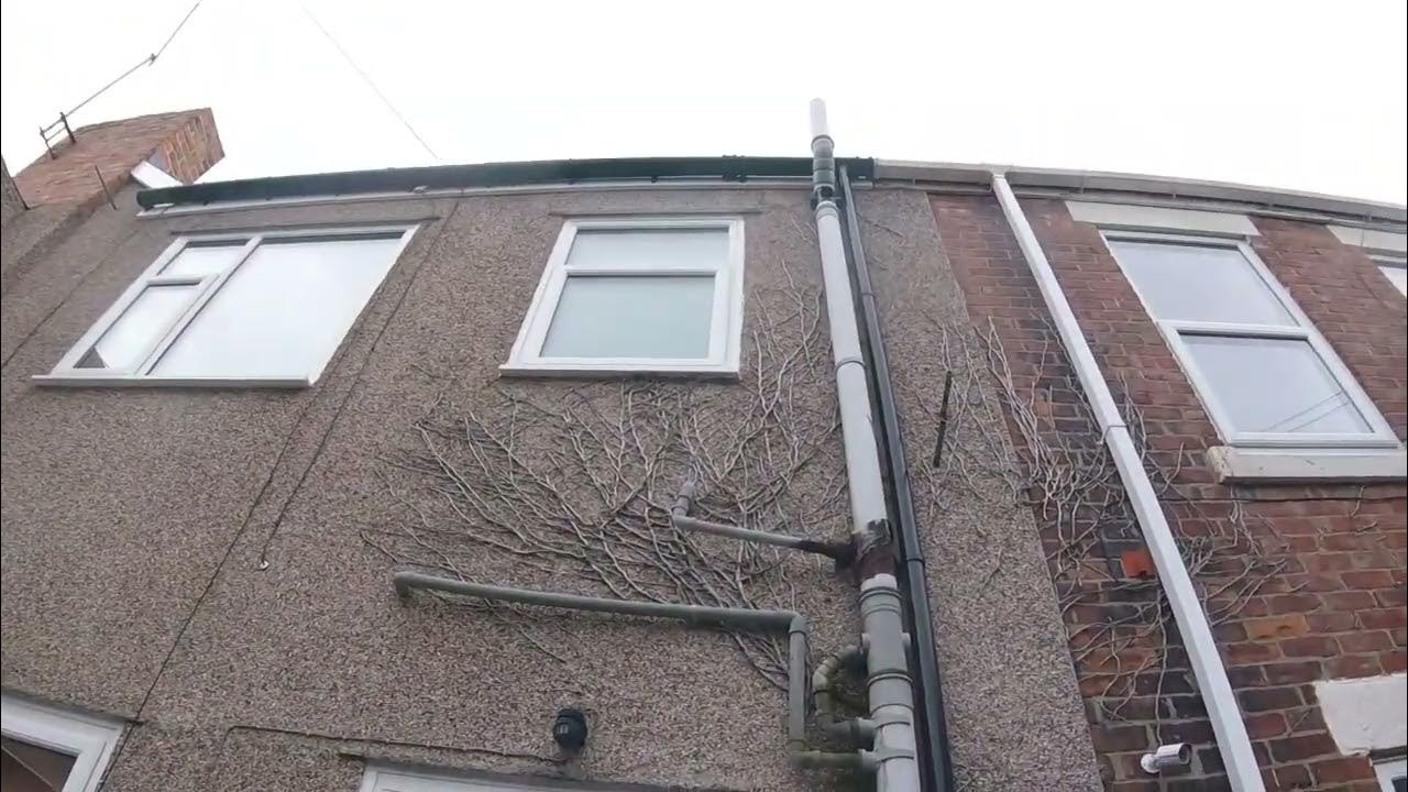 New replacement leaking soil pipe with reconfiguration YouTube