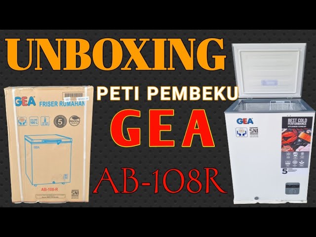 Spesifikasi & Harga Freezer Box GEA 100 Liter: GEA AB-108-R