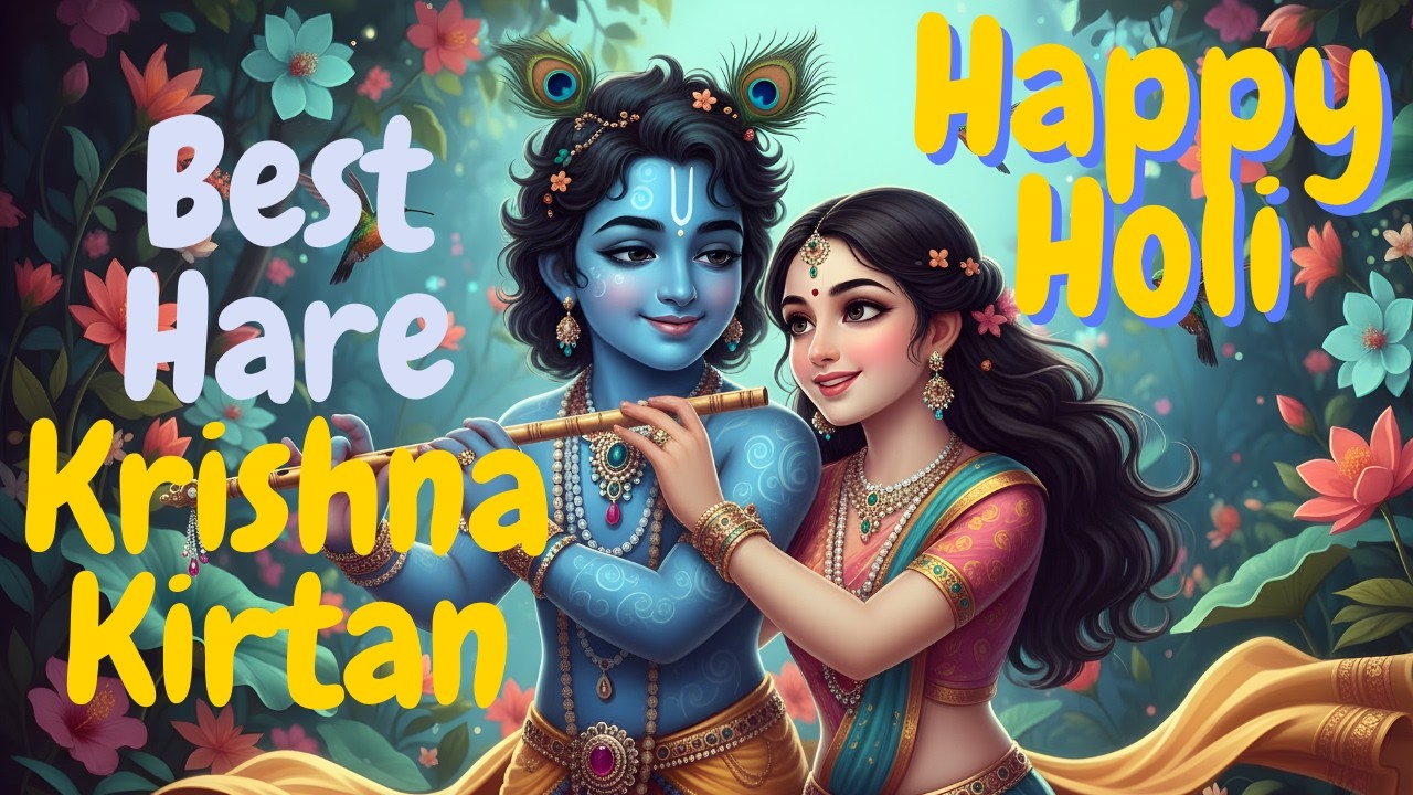 Hare Krishna Hare Ram 🙏  108 Times Mahamantra Chanting  Peaceful Mind & Soul  Krishna Bhajan