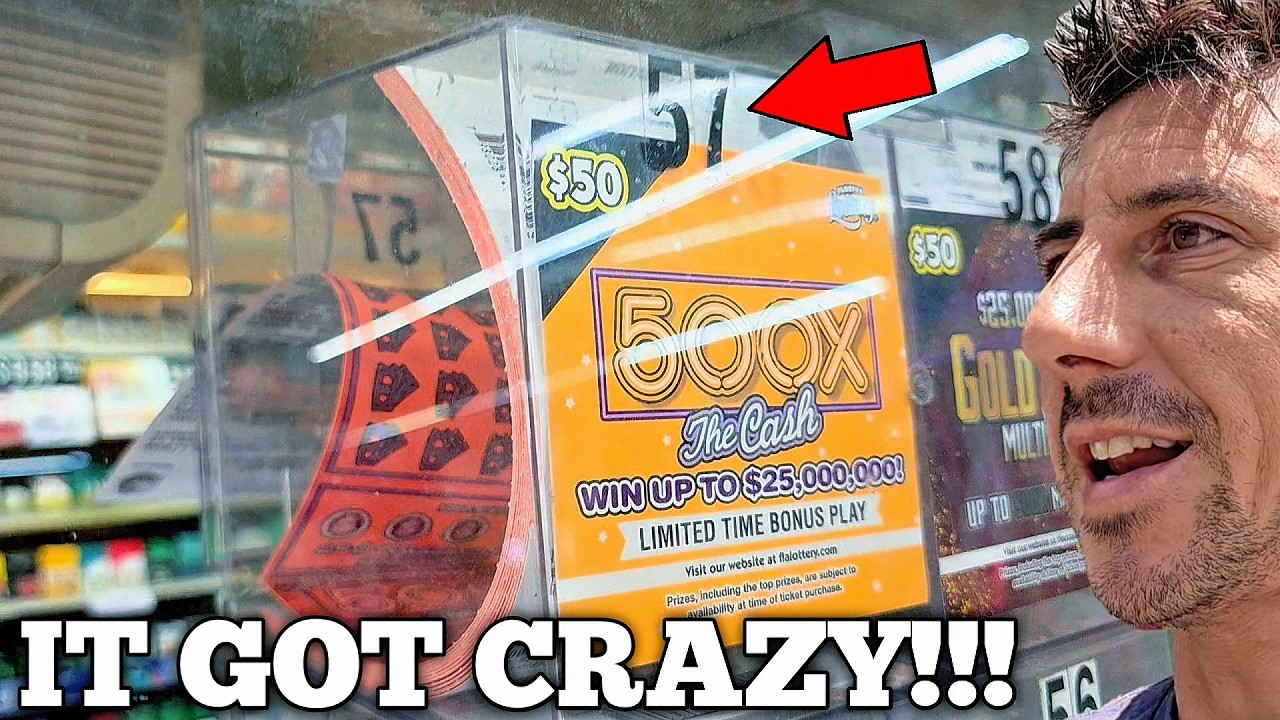 It Got Crazy ➡️ Chasing $50 Tickets- Scratch Life🚀
