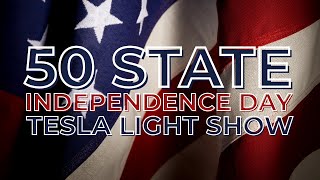 50 State Independence Day Light Show 2025