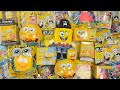 ASMR 28 Minutes SPONGEBOB SquarePants Oddly Satisfying Unboxing Toy Surprises No Talking