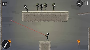 Stickman Shooter: Elite Strikeforce Walkthrough Part 4 / Android Gameplay HD