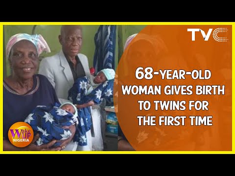 68-Year-Old Woman Gives Birth To Twins For The First Time