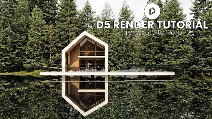 D5 RENDER TUTORIAL LAKE HOUSE | MasterClass Render & Photorealistic Visualization