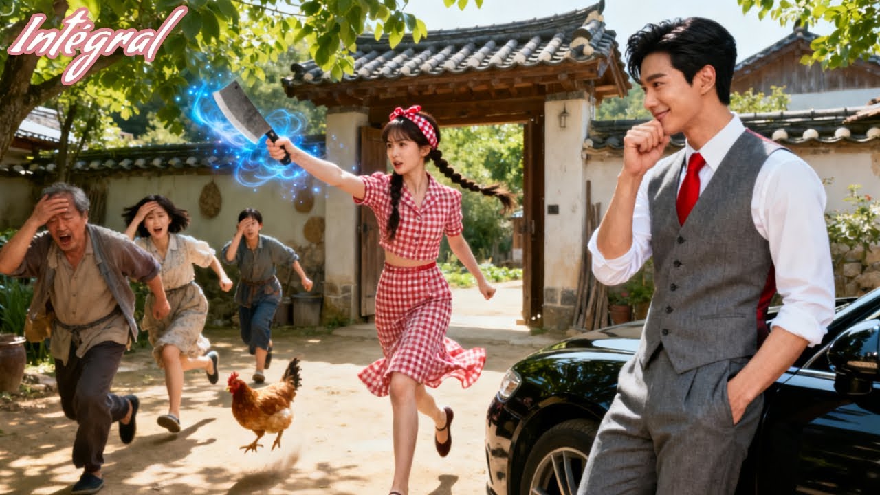 Le PDG vient rompre, mais voit sa douce fiancée courir après son beau-père couteau en main！Il rit！