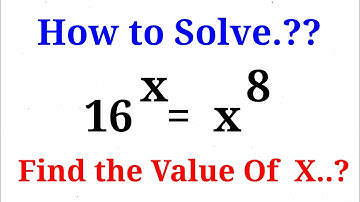 A Nice Math Olympiad Exponential Equation ‼️| Math Olympiad Questions