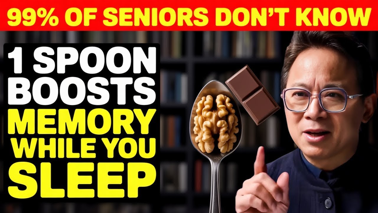 Seniors: Add This to Your Night Routine to Repair Brain Cells Overnight| DR.WILLIAM LI
