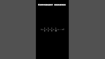 convergent sequence
