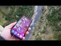 Dropping iPhone 11 Pro Down Tallest Bridge Using ZipLine! Will it Survive?