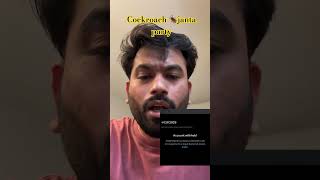 Twitter hacked | Cockroach Janta party 🪳 #cockroach #cjp