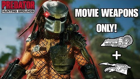 Jungle Hunter 1987 - Movie Weapons Only! | Predator Hunting Grounds 