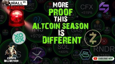 WARNING: This Altcoin Season is DIFFERNT - What you NEED to Know!