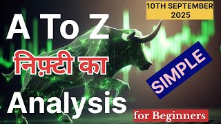 A to Z Nifty Technical Analysis for Beginners | Nifty Ki Chalaki | nifty tomorrow by romaan khan 