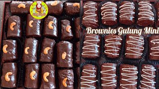 Hmm... Nyoklat Banget Rasanya | Brownies Gulung Mini