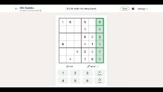 LinkedIn Mini-Sudoku Answer Today | 29 May 2026 - Puzzle #291 screenshot 3