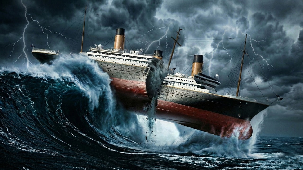 10 Legendary Historical Ships vs MEGA TSUNAMI