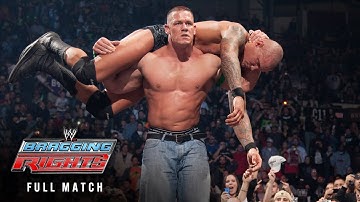 FULL MATCH: Randy Orton vs. John Cena | WWE Title WWE Iron Man Match: Bragging Rights 2009