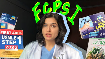 WHAT BOOKS AND HOW TO STUDY |FCPS PART 1 SERIES BY DR ABEERAH 