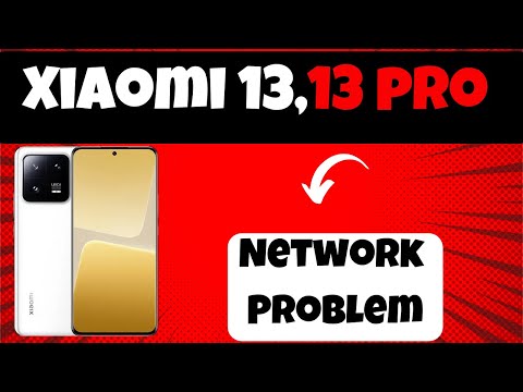 Xiaomi 13,13 pro How to Fix Network Problem || Mobile data not working || Network issue