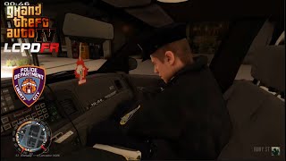 GTA IV - LCPDFR 1.1 - LCPD/NYPD - Winter City Patrol/Wanted Suspects/Shots Fired - 4K