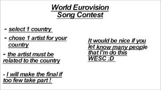 WESC #1 Participation Lines CLOSED!